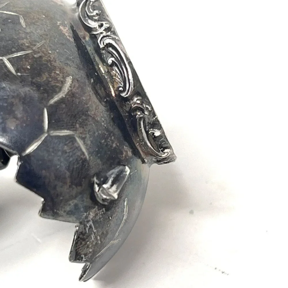 Antique Wilcox Silver Plate Miniature Candle Holder Bowl ‎ Vintage Silver Decor